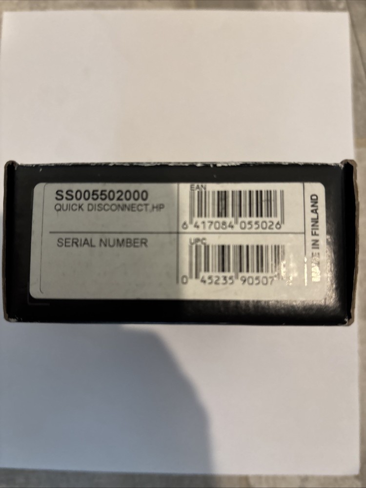 Suunto Quick Disconnect, part SS005502000, Quick disconnect for computer hose