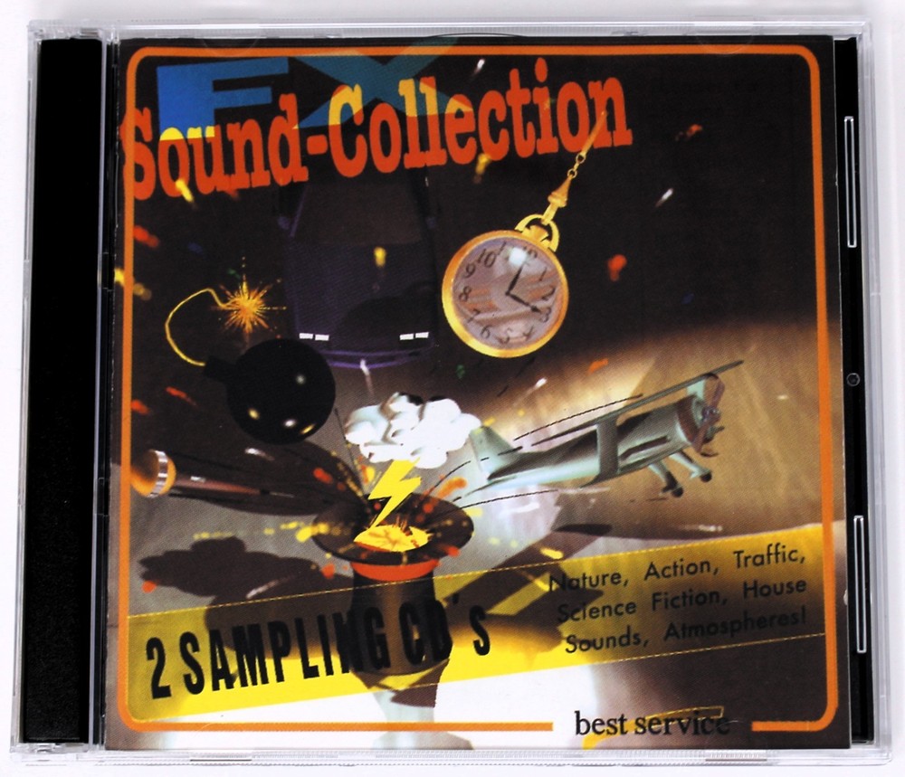 Best Service Sound Collection FX Sample/Sound Library/Sampling Double CD