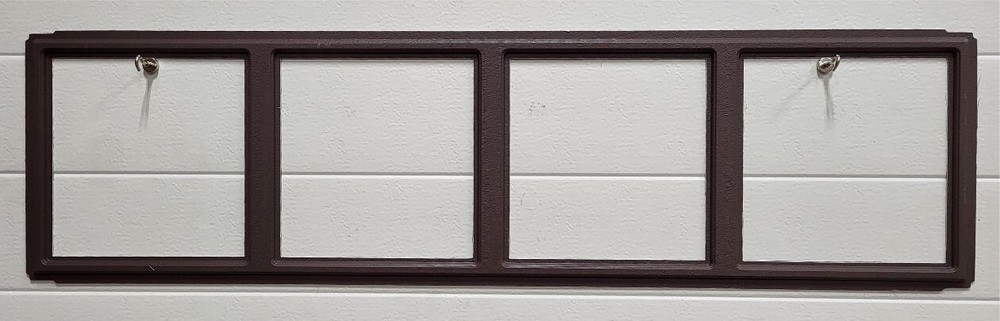CLOPAY Garage Doors MADISON 611 CHOCOLATE Replacement Window Inserts/LONG Panel