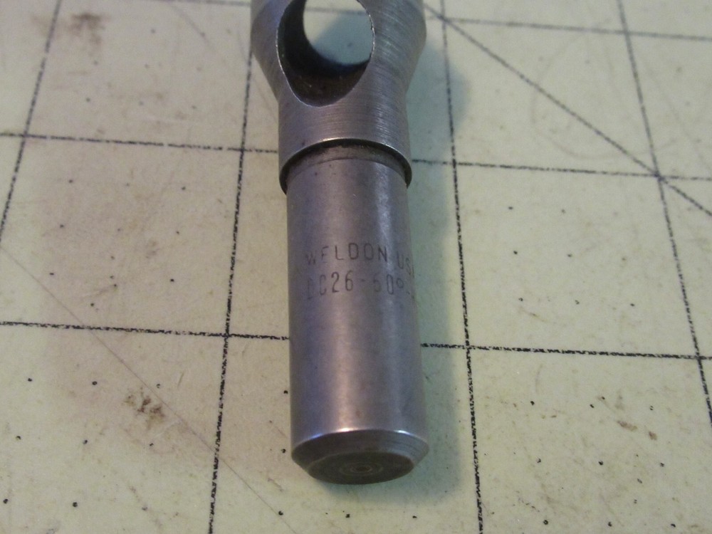 WELDON Countersink # DC-26 x 60° Degree Deburring Tool Chamfer Sharp LN