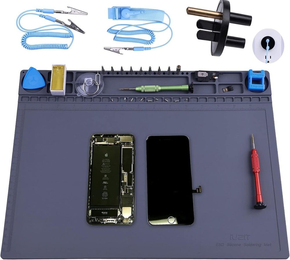 Anti Static Mat for PC Building Computer Electronics Repair Heat Resistant 93...