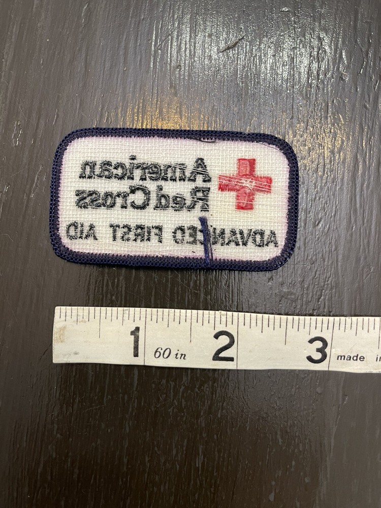 NEW American Red Cross ARC Advanced First Aid Patch