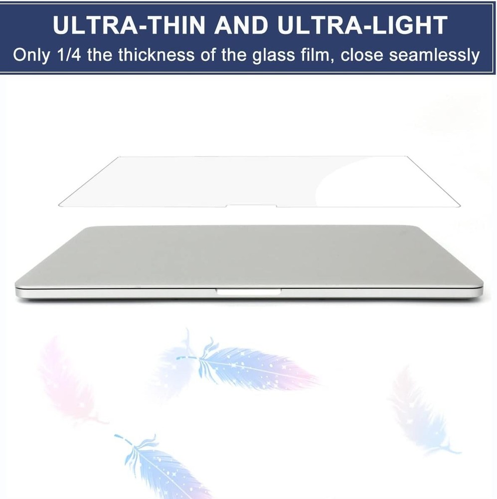 High Transparency 15.6 Inch Laptop Screen Protector - 2-Pack Scratch Resistant