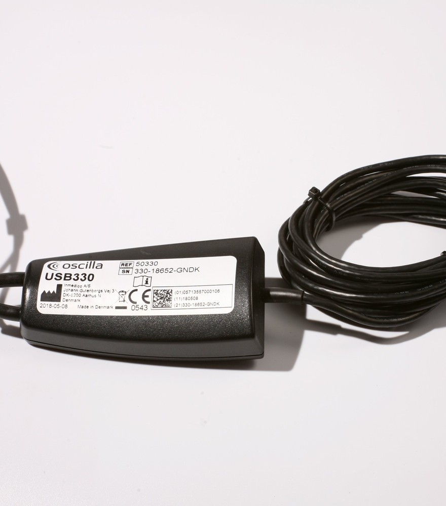 Oscilla USB330 Audiometer Headset – Complete Set – Tested & Working