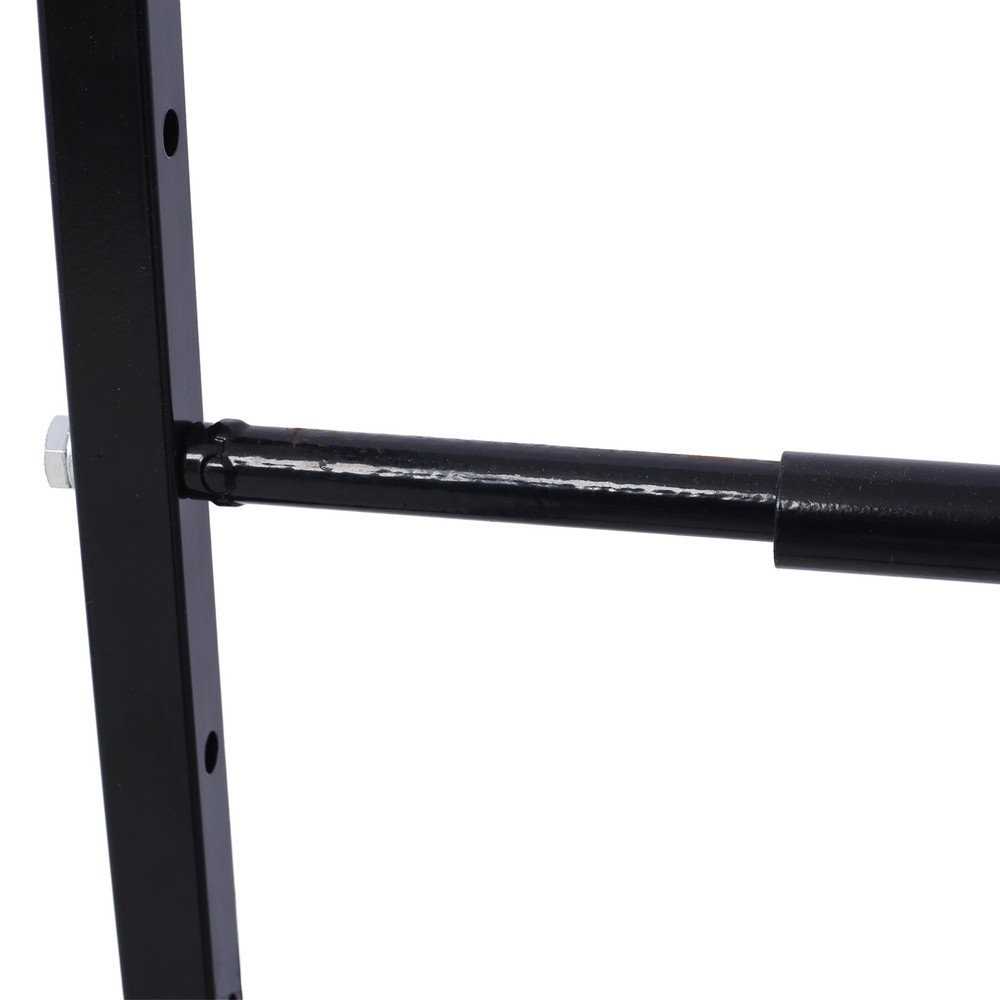 Heavy Duty Adjustable Garage Wall Multi-Tire Rack Storage, Black