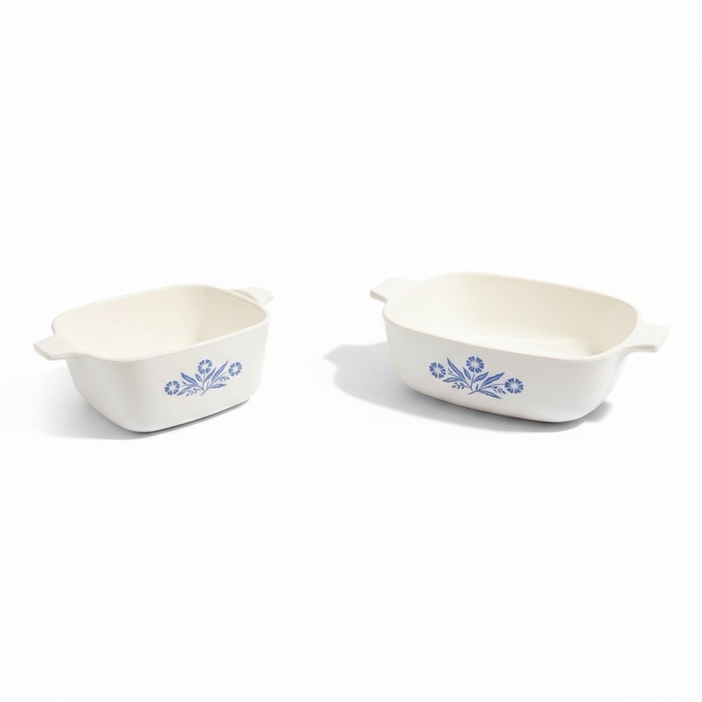 Corning Ware Blue Cornflower P-43-B Mini Casserole Dish