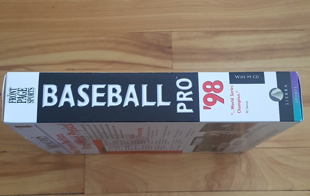 baseball pro 98 pc game