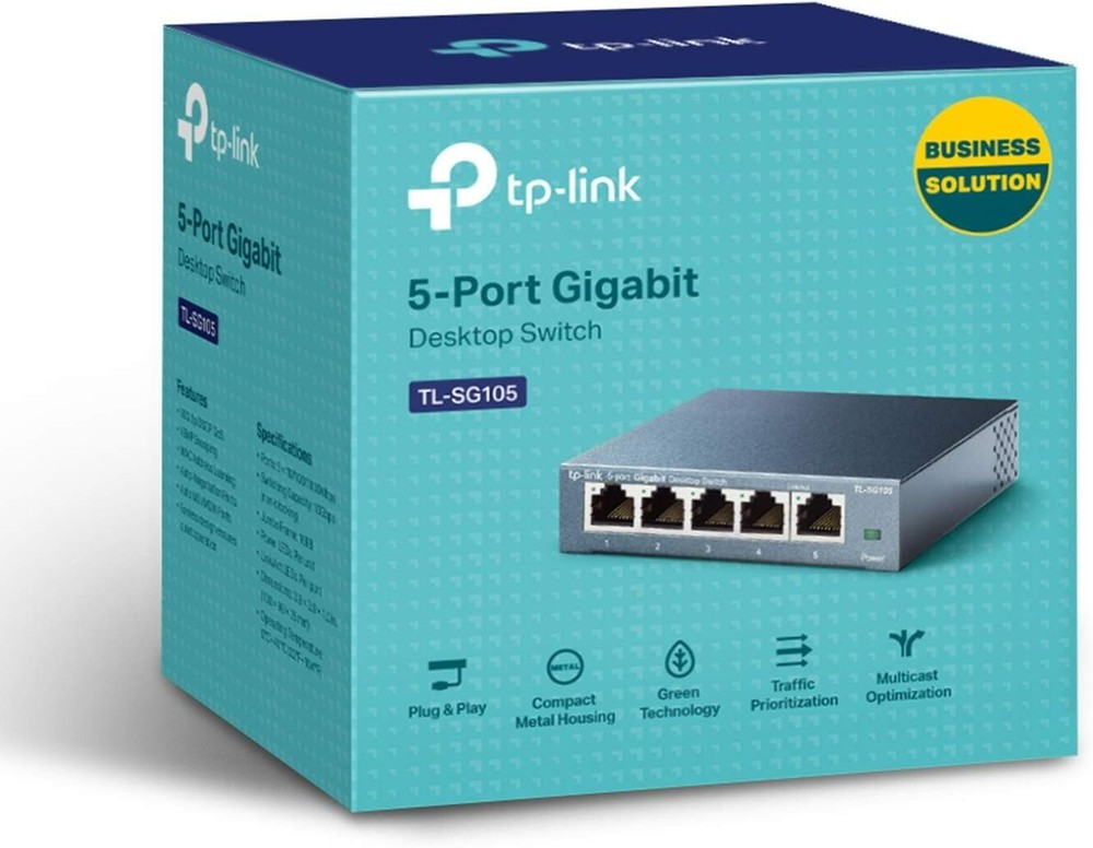 TP-LINK Technologies TP-Link (TL-SG105) 4-Ports External Switch
