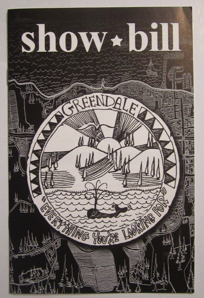 Neil Young & Crazy Horse 2003 Concert Show Booklet Hand Bill Program