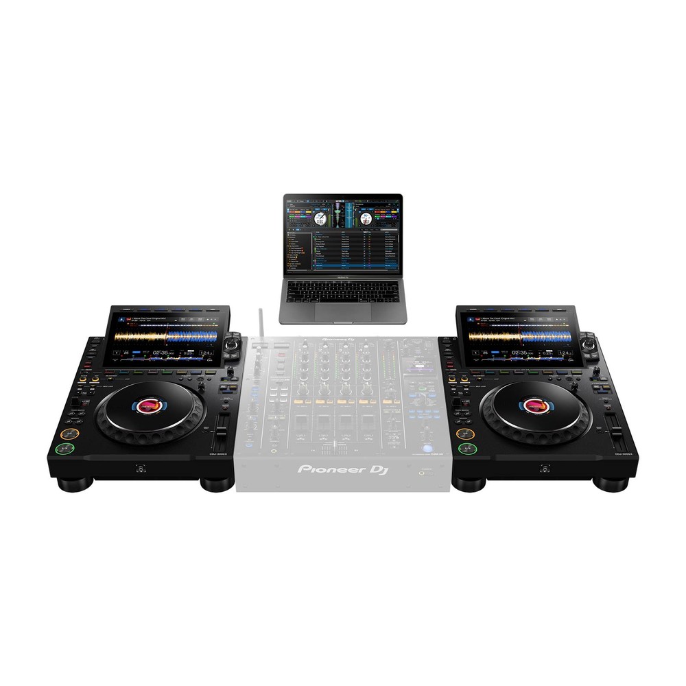 AlphaTheta CDJ-3000X Next-Generation Flagship Professional DJ Player