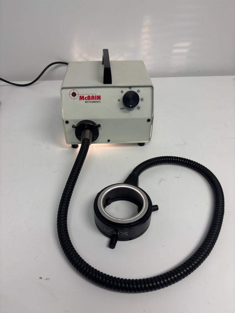 McBain FOI‑150 Fiber Optic Illuminator with Ring Light