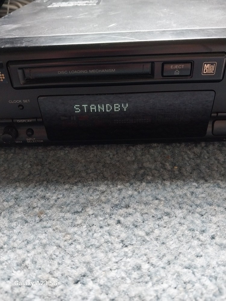 Sony MDS-101 Minidisc Recorder