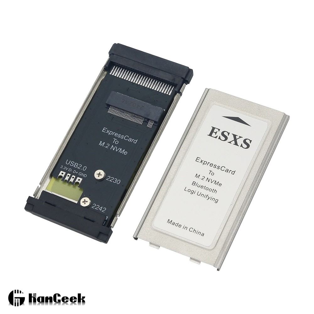 PCIE ExpressCard to M.2 NVMe SSD Adapter Card 2230 X201 X230 T40 Card USB2.0