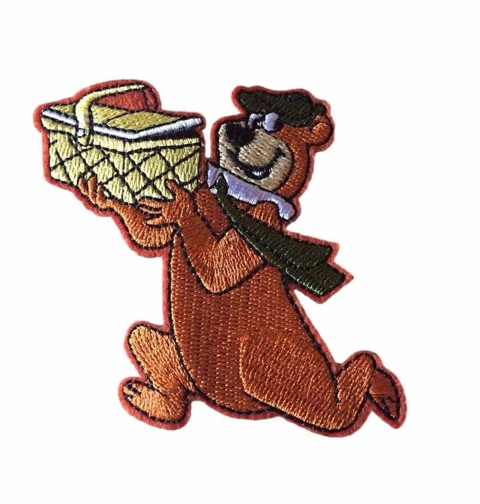 yogi bear Figure Embroidered Patch