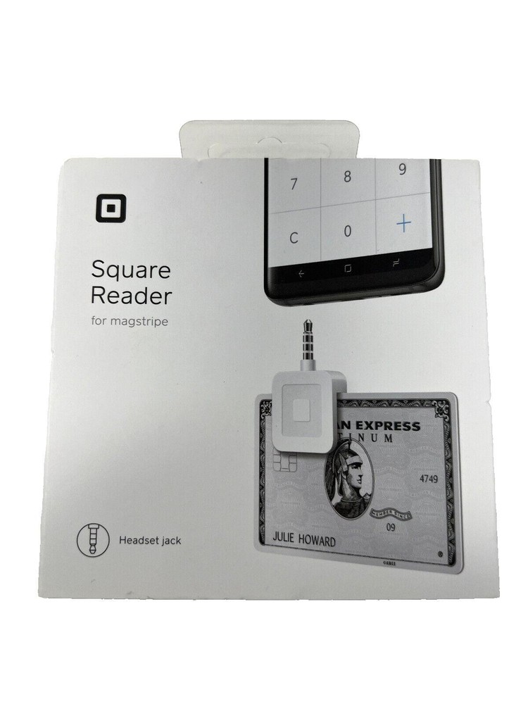 Square Credit Card Reader for iPhone, iPad and Android