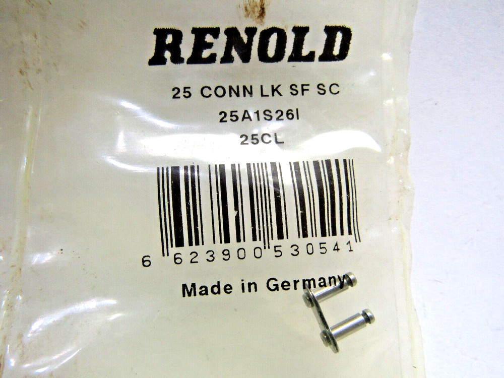Renold Germany 25-1 Roller Chain Connector Link Master Link