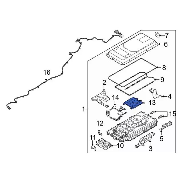 Genuine Ford Control Module L1MZ-10B687-A