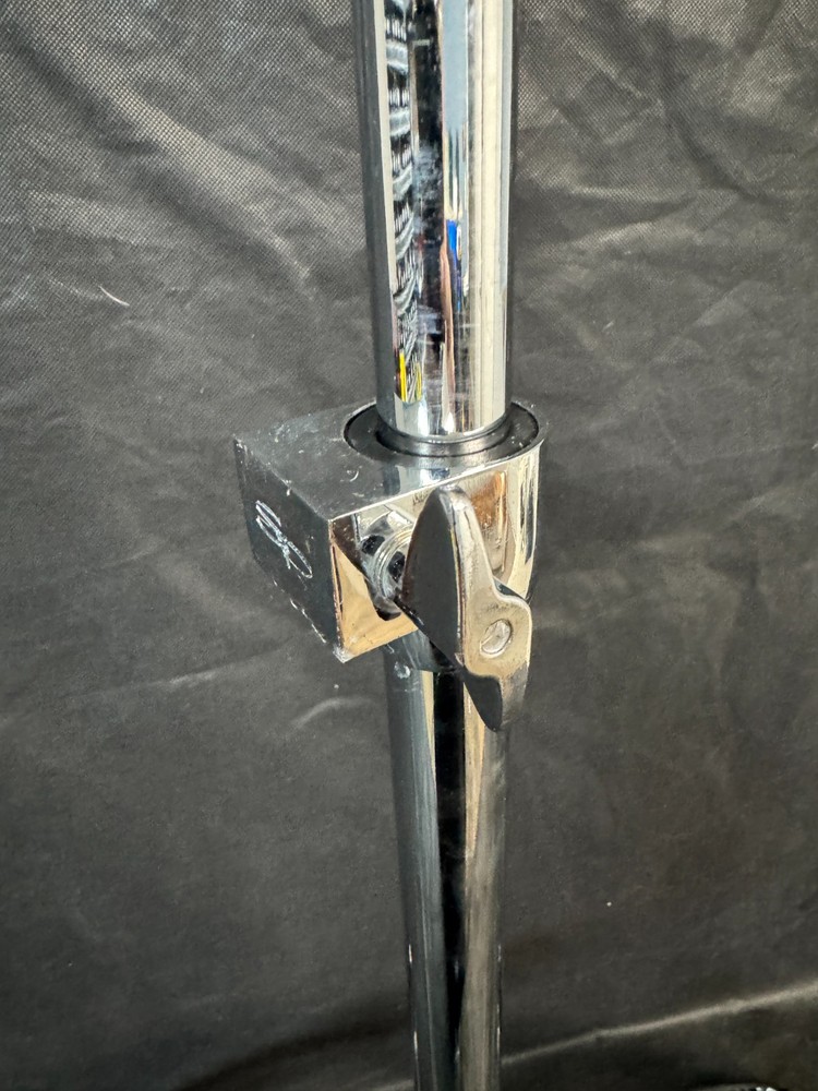 Excellent Sound Percussion boom cymbal stand. 3 pc double braced.