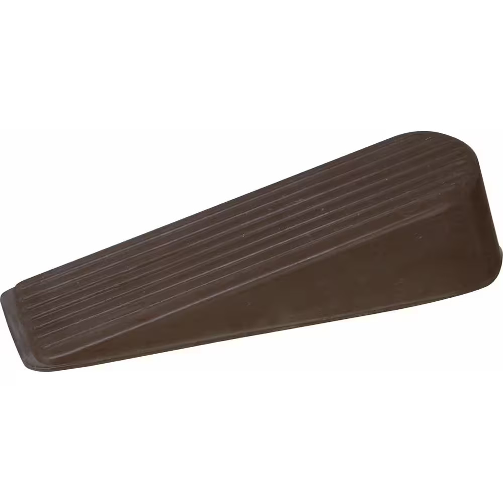 Brown Rubber Door Stops 2 per Pack