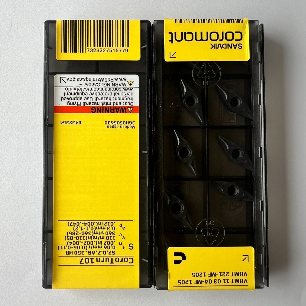 10Pcs/BOX  VBMT110304-MF 1205