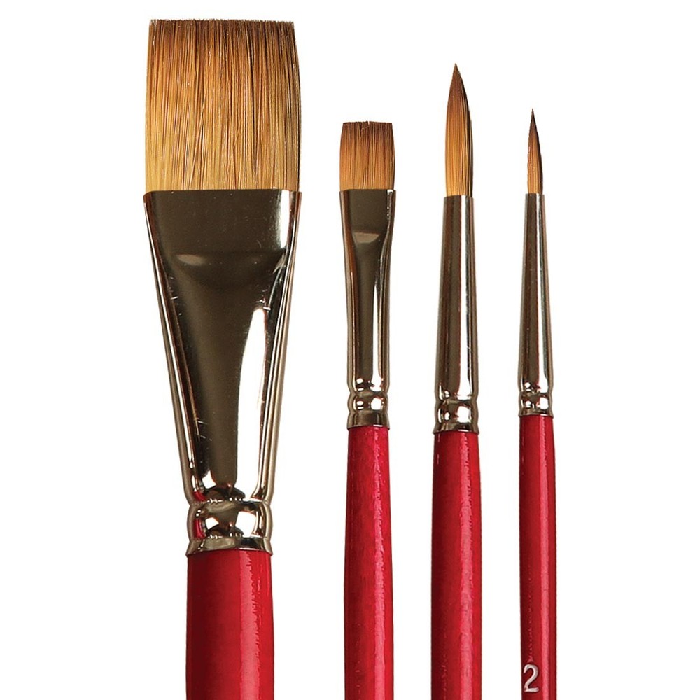 United #1727 Synthetic Sable Basic Brush Set
