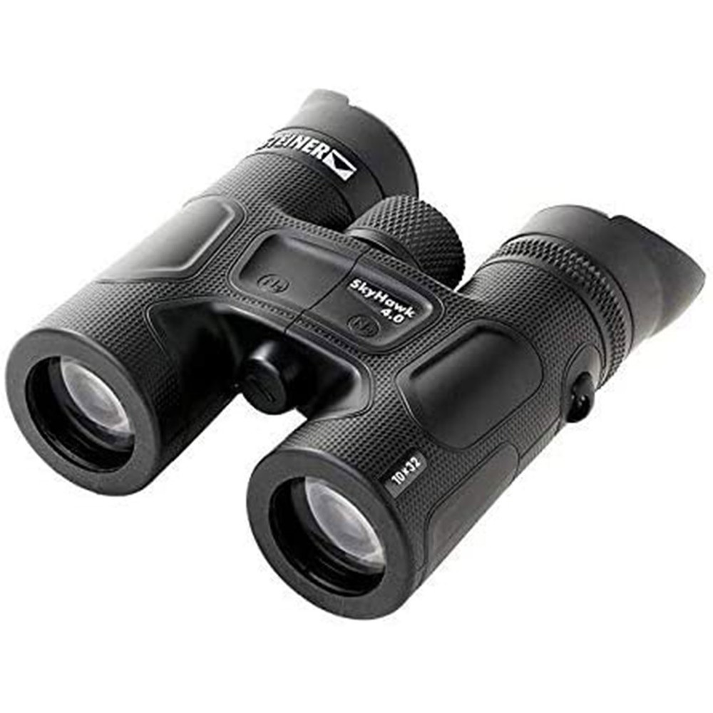 Steiner SkyHawk 4.0 10x32 Binoculars (23370900) Bundle with Padded Backpack,