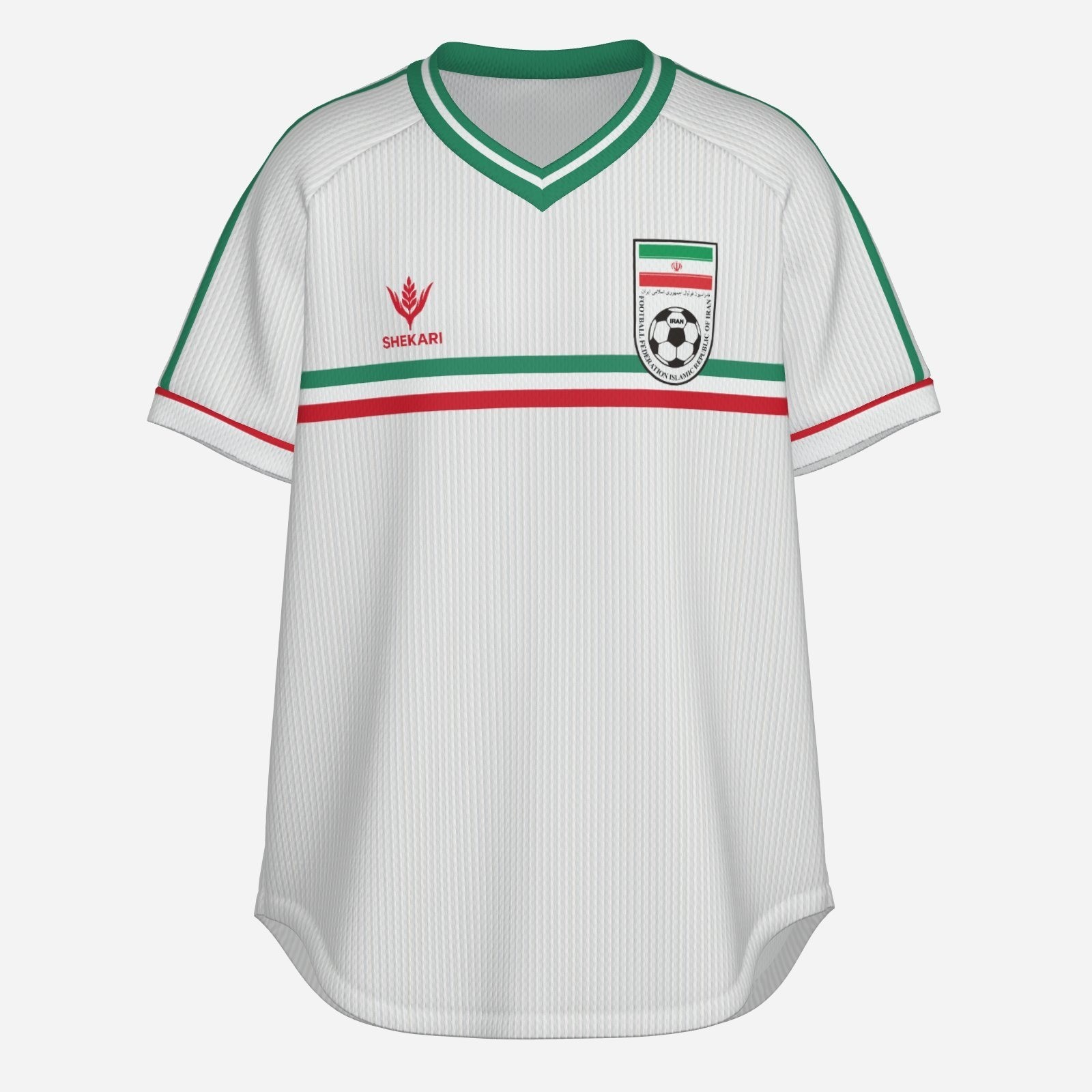 Iran - football shirt Replica Retro jersey, 1999 2000 home soccer jersey