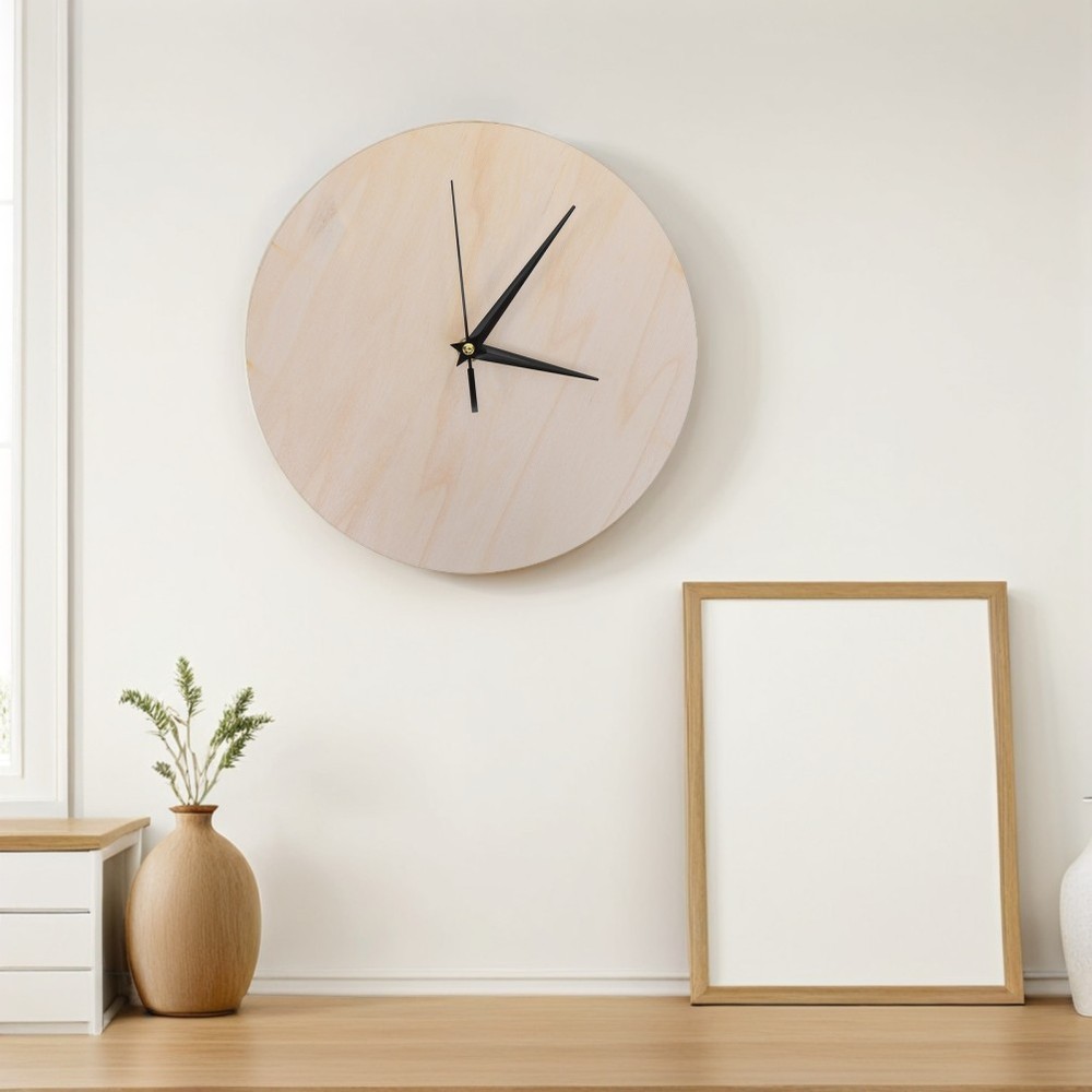 2 Pcs Clock Face Kit Diy Wall Faces for Crafts Making Accessories