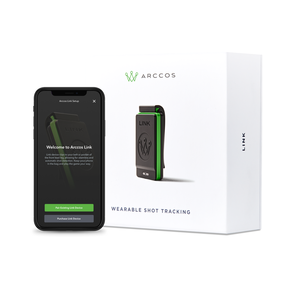 OPEN BOX Arccos Golf LINK - GEN 2 Wearable Shot Tracking