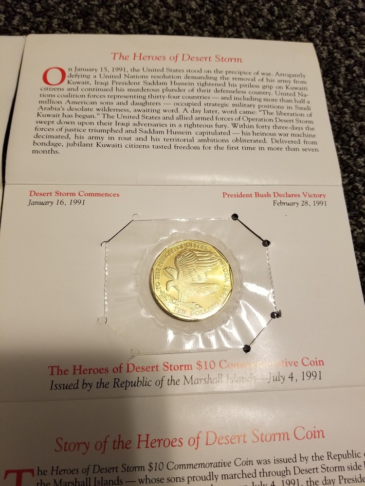 Space Shuttle Conmemorative Coin