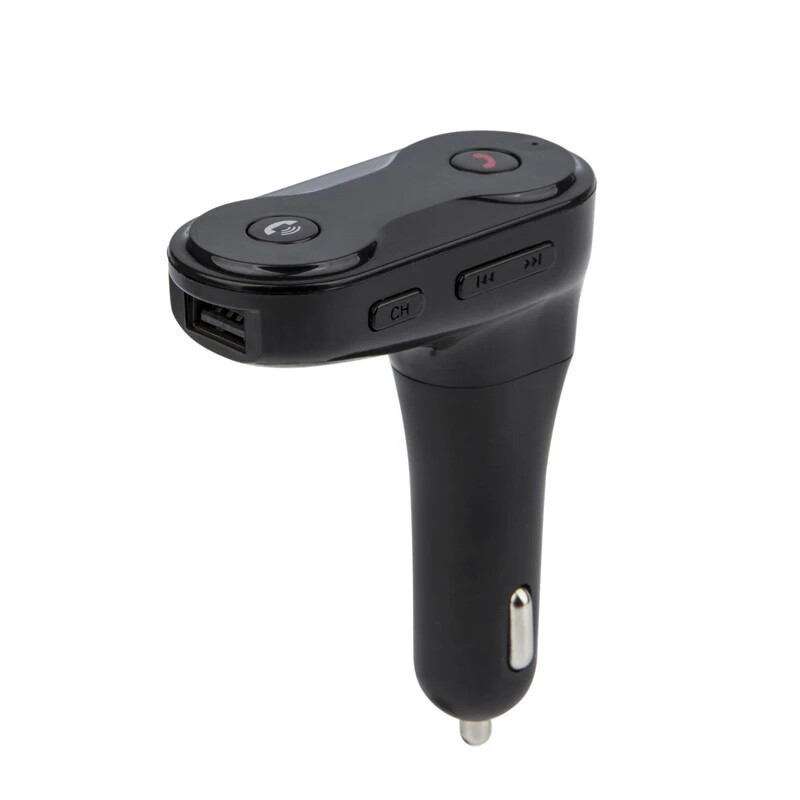 Car Audio Wireless Bluetooth FM Transmitter MP3 Player USB Car Charger Adapter