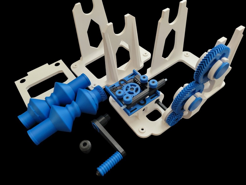 UPGRADED Universal 3D Filament Re-spooler/Transfer - Pre-assembled - Bambu Lab