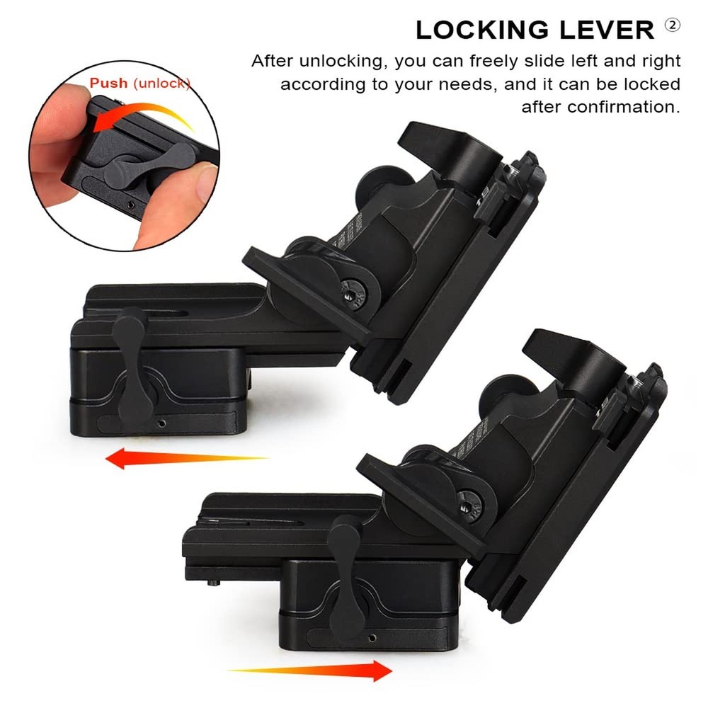 Night Vision Goggles NVG Mount Metal Helmet Mount Fully Modular Interface Sys...