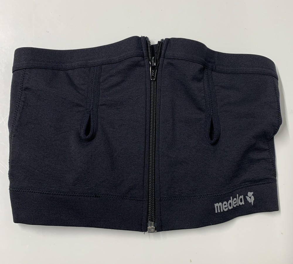 Medela EASY EXPRESSION BUSTIER for Breast Pumping (Black) Size Medium 679