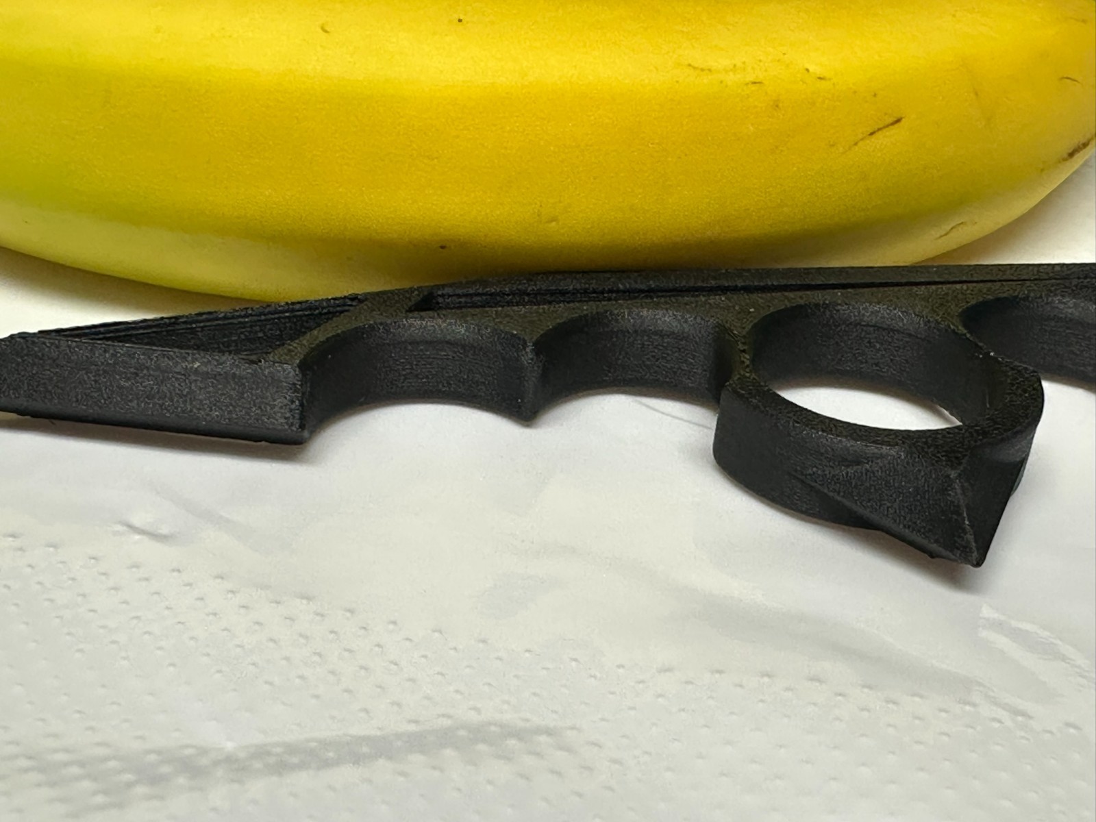 Carbon Fiber Hand Spike - Non Metal - Undetectable Self Defense Knife - Medium