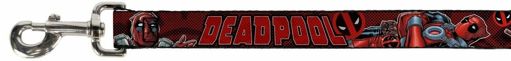 Cat or Dog Leash Licensed Marvel Comics Deadpool WDP002