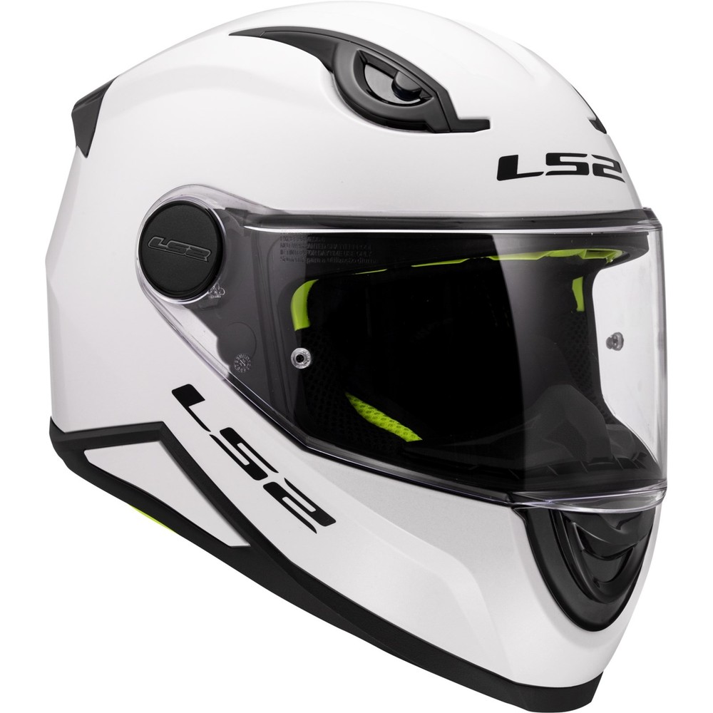 Motorcycle Helmet Children L - LS2 FF812 Kid Solid - Integral Kinderhelm White