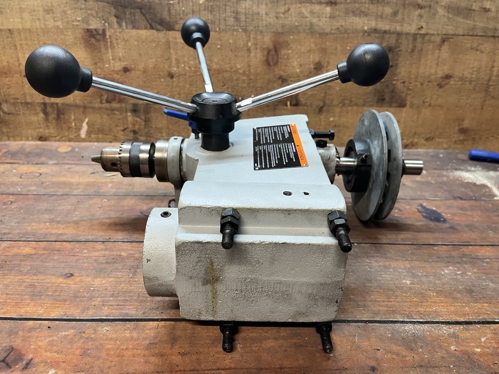 Delta 12" Drill Press Head Assembly Spindle Quill Chuck Variable Speed