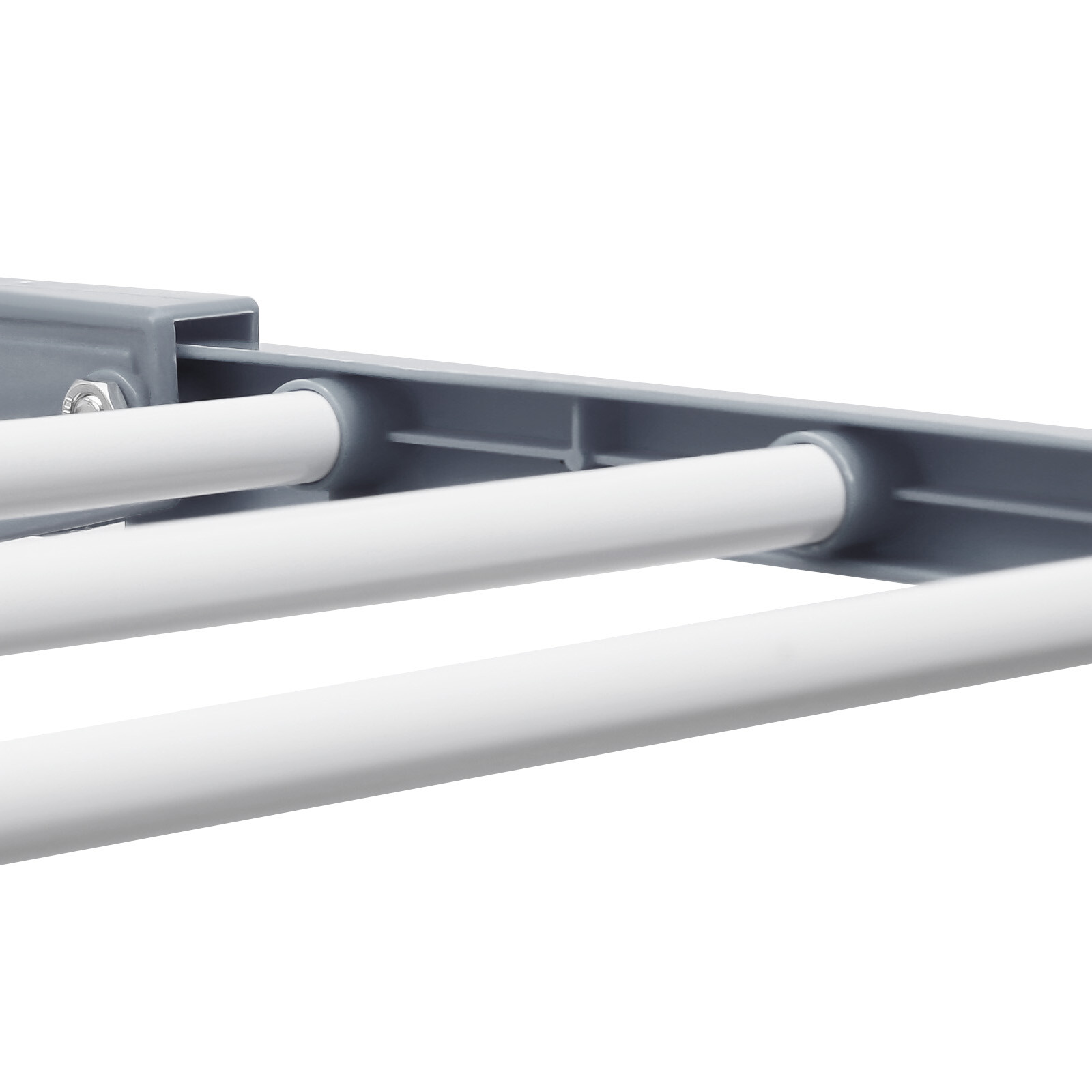 4 Tier Mobile Clothes Drying Rack Metal Laundry Garment Dryer Stand W/Wheels