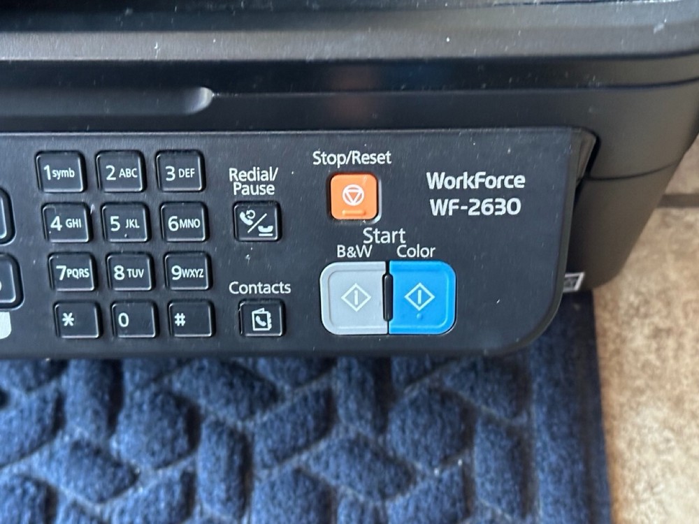 Epson WorkForce WF-2630 Wireless All-In-One Printer/SCANNER