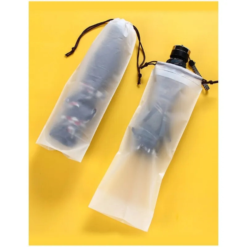 Umbrella Bag Cover Storage Plastic Matte Reusable