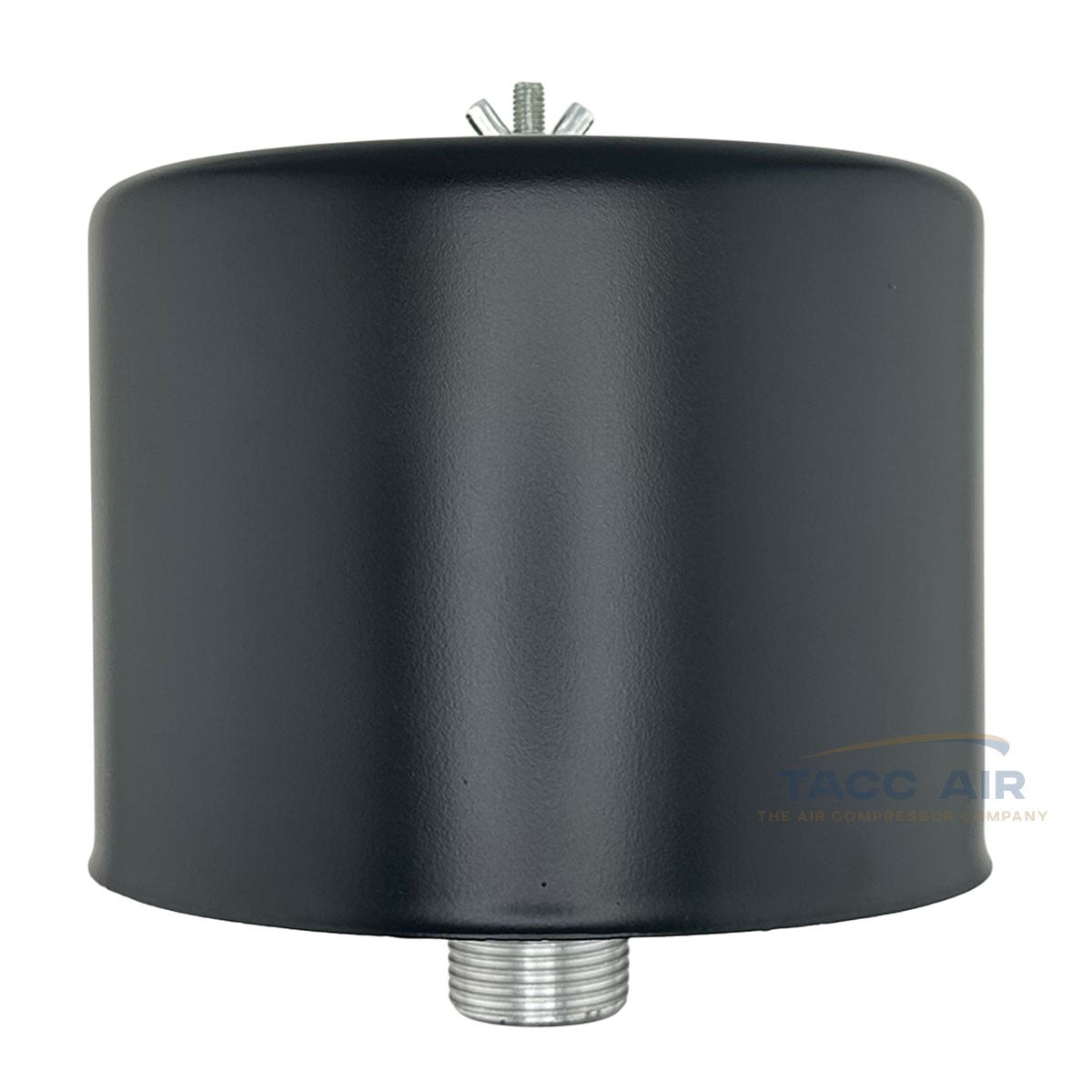 1" NPT Air Compressor Intake Filter Silencer Assembly Metal Housing XL Large