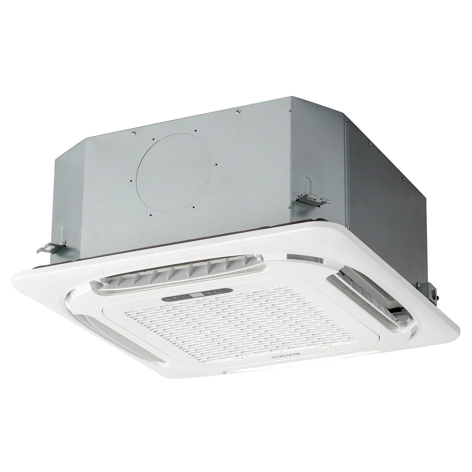 12000 BTU 24 SEER2 Ceiling Cassette Ductless Mini Split Air Conditioner w/Heat