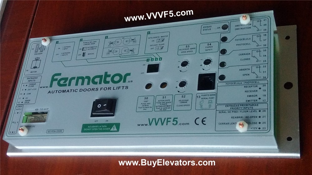 Fermator door controller VVVF , MOnxt , VVVF4+, VF5+, VVVF5