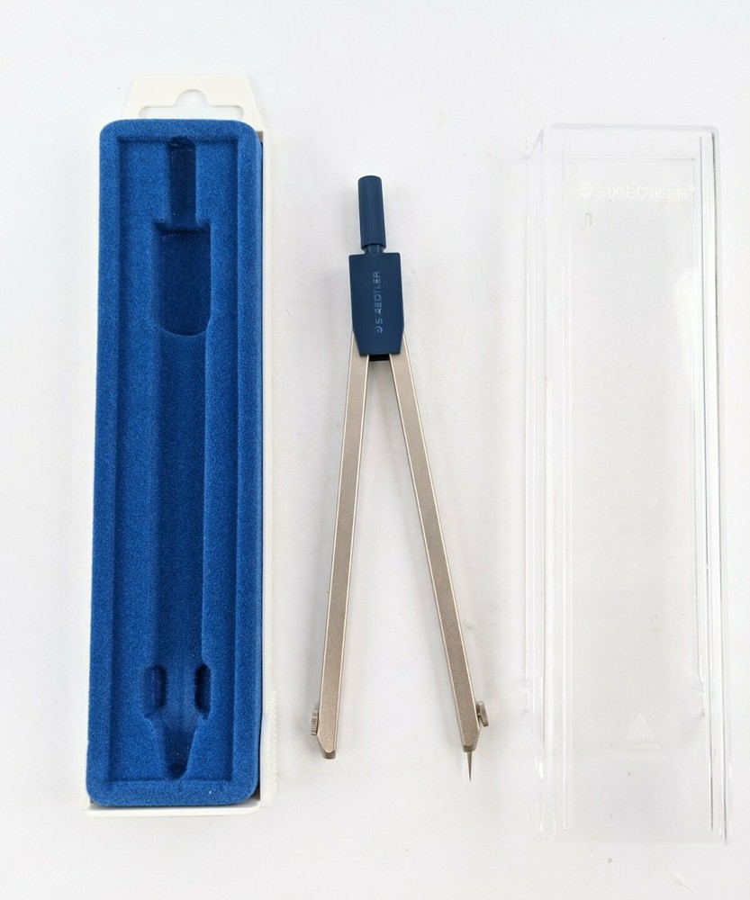 STAEDTLER LOT SET Drafting Compass, Mars Micro, Letter Guide, Separator GERMANY