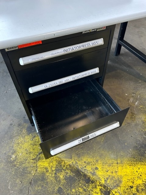 Vidmar Sentry 100 Static Gard Work Bench (2 Available)