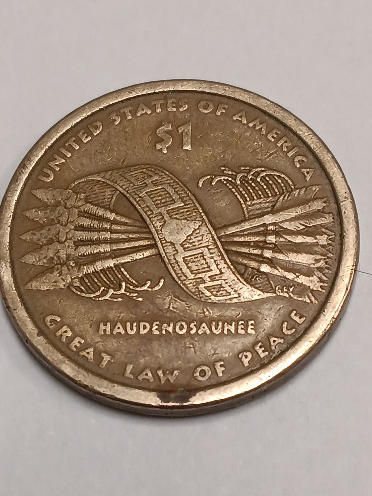 1 Dollar Sacagawea Coin No Mint
