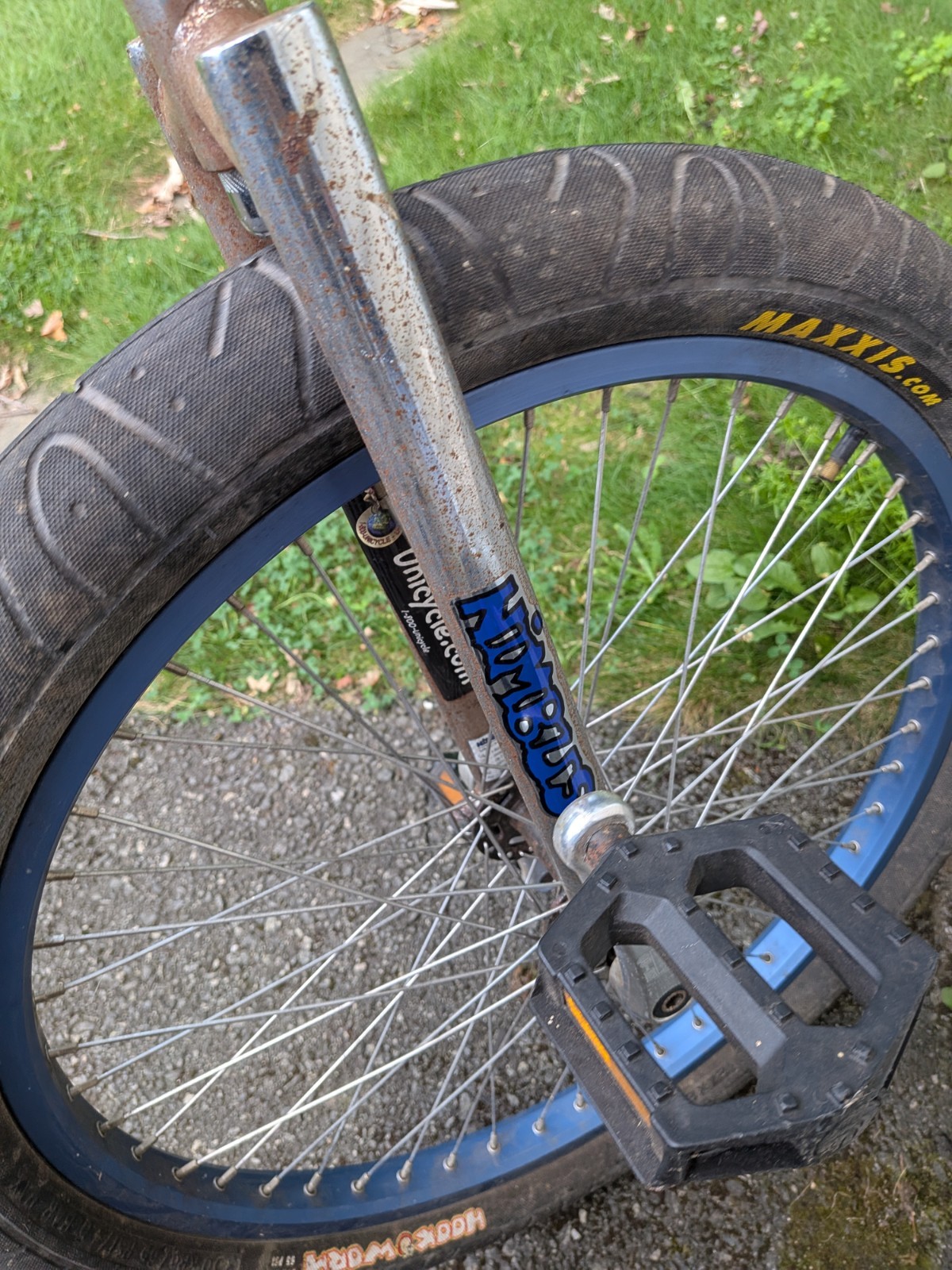 Vintage Nimbus Unicycle - Unicycle.com Mountain Uni Cycle