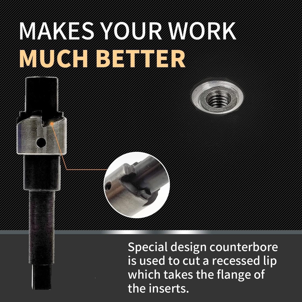 Metric Thread Repair Set with Installation Driver