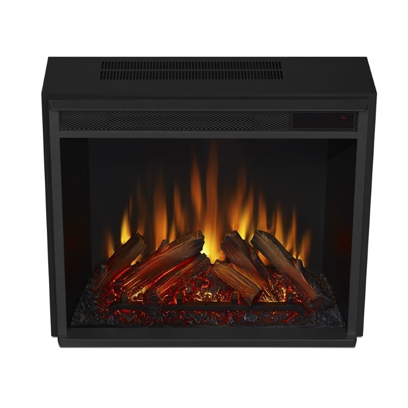 Real Flame Kipling Electric Fireplace in White Marble